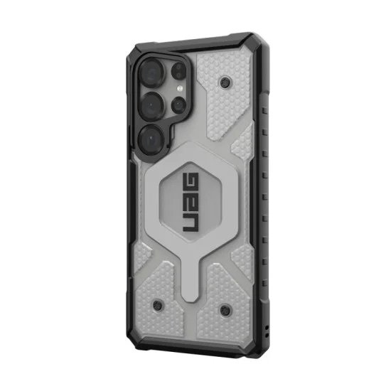 Cover Samsung S25 Ultra Pathfinder Clear Magsafe Case Uag - Ice/Silver